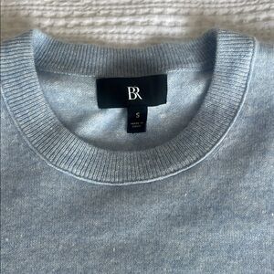 Banana Republic cashmere Men's Sky Blue Crewneck Sweater